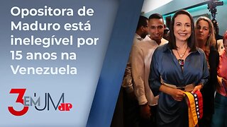 Moro protocola pedido para que Maria Corina venha ao Brasil e participe de comissão no Senado