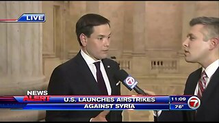 Rubio discusses U.S. airstrikes in Syria on 7News Miami WSVN