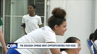 Squash Club creates new opportunities for kids