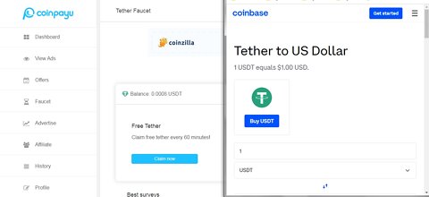 How To Earn Free 8 Tether USDT Satoshi Cryptocurrency At Coinpayu Every 60 minutes With Proof