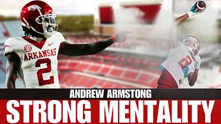 Exclusive Interview: Arkansas WR Andrew Armstrong Opens Up on His Journey | Wu Pig Podcast Special