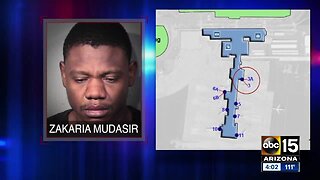 Man arrested for activating escape slide on Sky Harbor plane