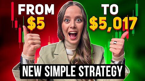 BINARY OPTIONS TRADING | FROM $5 TO $5,017 ONLINE | THE ONLY TRADING STRATEGY YOU NEED