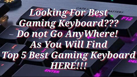 Top 5 Best Gaming Keyboard