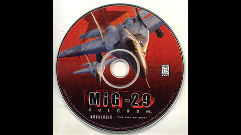 MIG-29 Fulcrum PC Flight Sim 1998