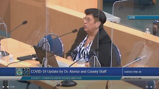 Palm Beach County health director talks spread of COVID-19 variants