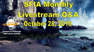 SFIA Monthly Livestream: October 28, 2018