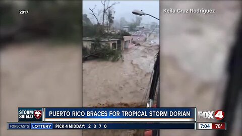 Puerto Rico prepares for Tropical Storm Dorain