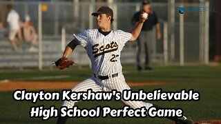 Clayton Kershaw's Unbelievable High School Perfect Game: 15 Strikeouts in 5 Innings!🔥