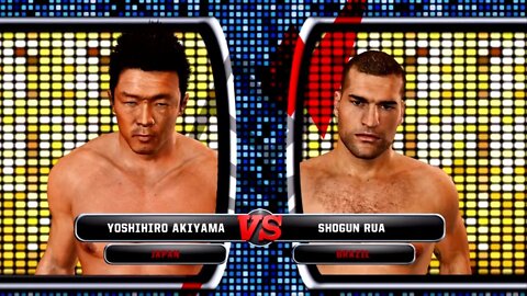 UFC Undisputed 3 Gameplay Shogun Rua vs Yoshihiro Akiyama (Pride)