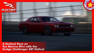 A Ranked Race on Yas Marina Mini with the Dodge Challenger SRT Hellcat | Racing Master