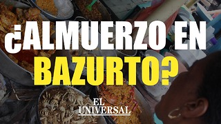 Así se vive la comida típica en Bazurto