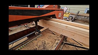 Milling Old School 2x4 Studs on our Woodmizer Sawmill