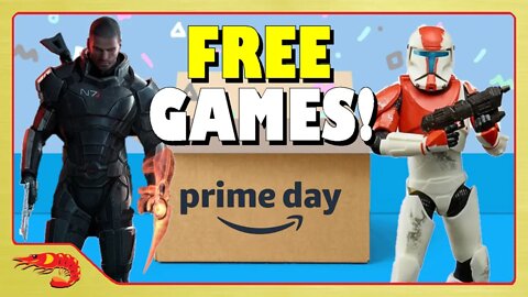 "AMAZON PRIME DAY FREE GAMES & RANDOM STUFF" - The CHRILLCAST LIVE! - Ep. 056