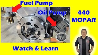 Engine Building Tips - Oil Pump & Fuel Pump Installation 440 MOPAR 512 Stroker