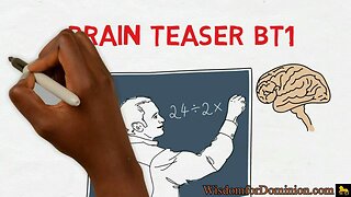 Brain Teaser - Top Tricky Questions 2017 (3 Questions&Answers for Your Brain)