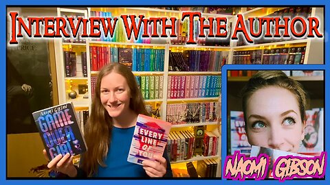 NAOMI GIBSON author interview ~ GAME OVER GIRL ~ we discuss: VR & unreliable narrators + book recs