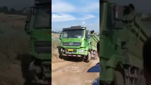 Dangerous idiots truck heavy equipment fails working, Extreme overload truck & heavy machinery fails