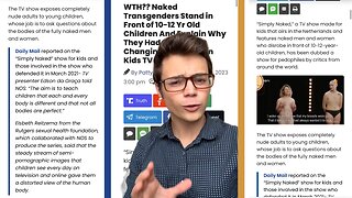 Victor Reacts: DISGUSTING! Transgenders Stand Naked In Front of Children on TV!