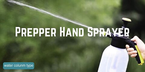 Prepper Hand Sprayer