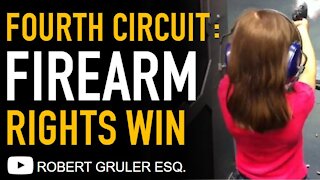 Fourth Circuit Opinion Firearms Victory for Under Age 21 Handgun Ownership