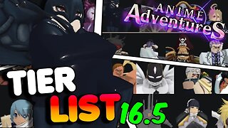 REAGINDO A TIER LIST 16.5 ANIME ADVENTURES MODO INFINITO