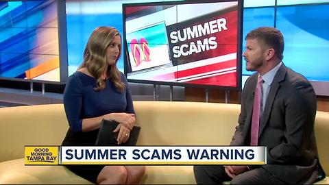 Beware of summer scams, financial advisor says