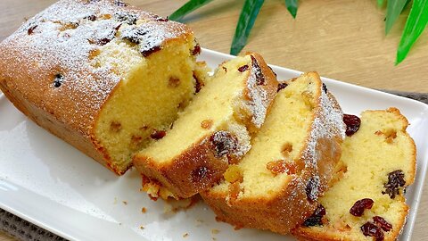 Simple and very Tasty! Moist fruit cake, Vanilla cake recipe