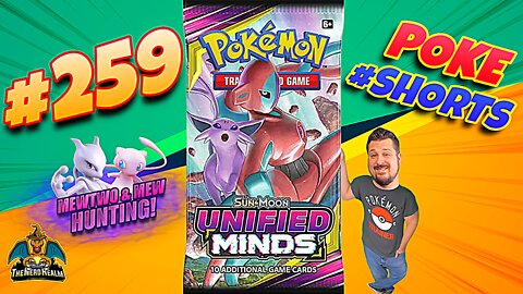 Poke #Shorts #259 | Unified Minds | Mewtwo & Mew Hunting | Pokemon Cards Opening