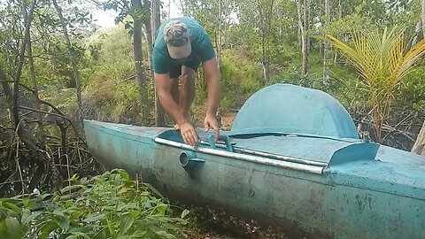 Pedal Boat Repair 001 Haul Out