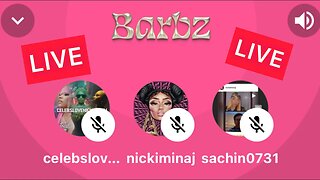 Nicki MInaj Goes LIVE with Barbz for [NEW] SURPRISE ANNOUNCEMENT!