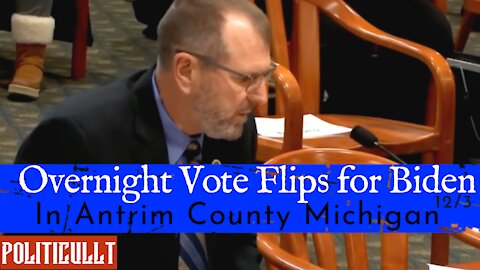 Voter Fraud Evidence - Overnight Vote Flips for Biden in Antrim County Michigan - Col Waldron 12/3