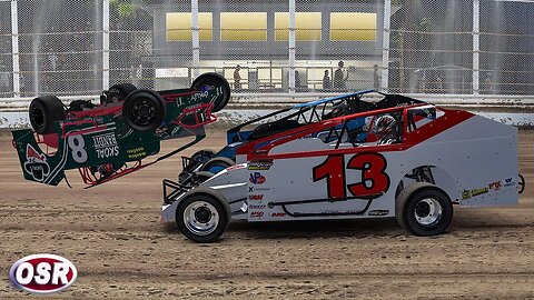 iRacing Dirt Big Block Modified Race - Just a Little Pinch - Volusia Speedway