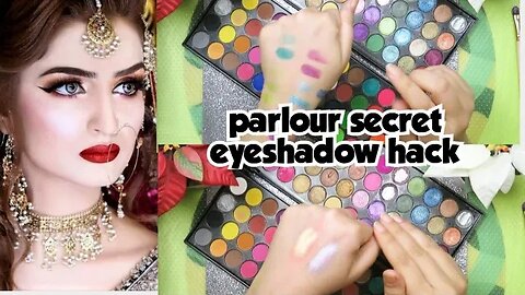 Parlor secret eyeshadow tips and tricks || Professional eye makeup hacks | Mehsim Creations