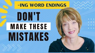 -ing Word Endings