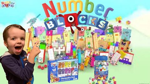 Count Numberblocks 1-20! Open Numberblobs and Stampoline Park 😃 Come play with Me
