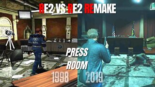RE2 vs RE2 Remake: Press Room