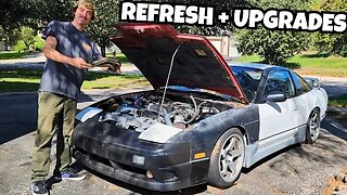 Reviving my Girlfriends SR20 240sx! + RSX Type S Exhaust