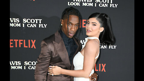 Kylie Jenner and Travis Scott get cosy in intimate picture