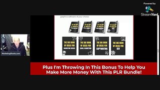 PLR for all four of the Big Book Of Ideas for four huge niches in the Internet marketing niche