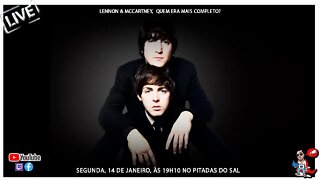 Lennon e McCartney - Quem era o mais completo nos Beatles? | Pitadas do Sal | Podcast de Música