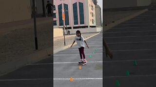 Freestyle Slalom #skateweaver #shorts #viral #skating