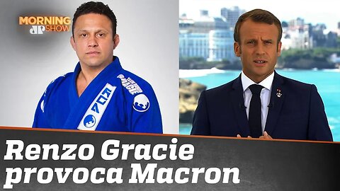 Renzo Gracie chama Macron de “franga”; cônsul reage