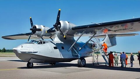 Gorgeous Sight Of Consolidated PBY-5Y Catalina Flying Boat