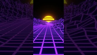 Synthwave | Chillwave | Retrowave Purple Neon Background Loop Preview #shorts