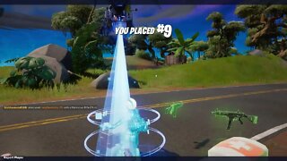 Fortnite: Eliminated | another death but closer to 1st