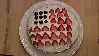 Strawberry Shortcake for Independence Day