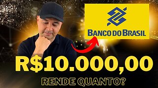 🔵 DIVIDENDOS BBAS3: QUANTO RENDE R$10.000 INVESTIDOS EM BANCO DO BRASIL (BBAS3)? VALE A PENA BBAS3?