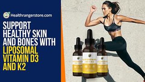 Support healthy skin and bones with liposomal vitamin D3 and K2