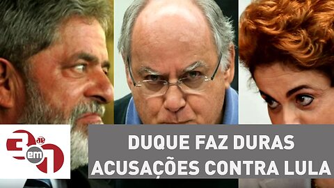Ex-diretor da Petrobras Renato Duque faz duras acusações contra Lula